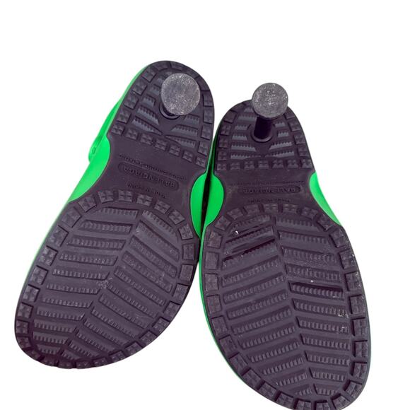Balenciaga Rubber Crocs Madame in Grass Green sz 41 - Picture 6 of 7
